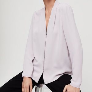 Babaton power blouse NWT lilac